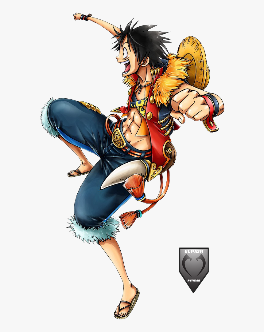 Transparent Luffy Chibi Png - Map One Piece Anime, Png Download, Free Download