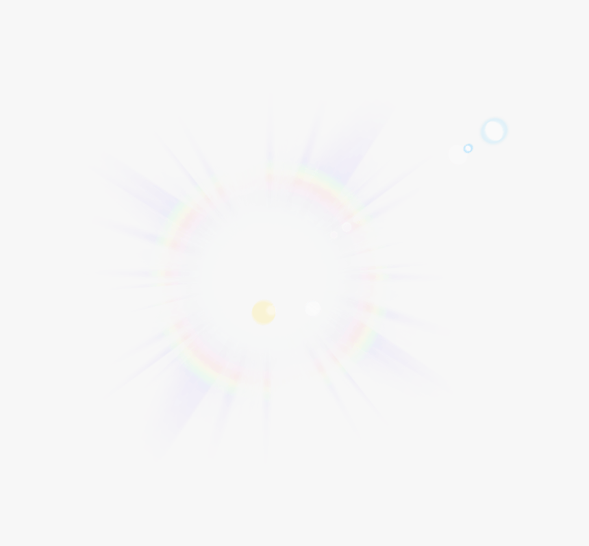 Very Subtle Lens Flare - Sun Flare Effect Transparent, HD Png Download, Free Download