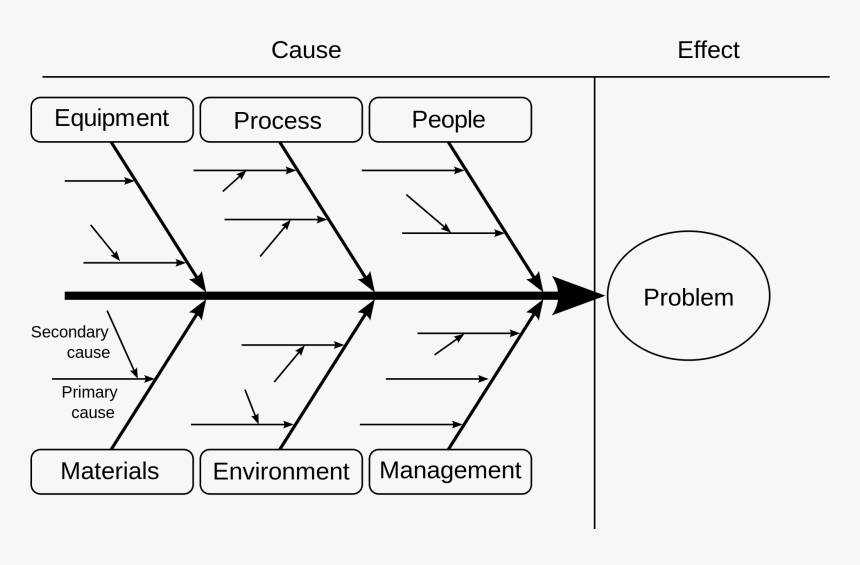 Fishbone Diagram - Fishbone Diagram Ib Business, HD Png Download, Free Download