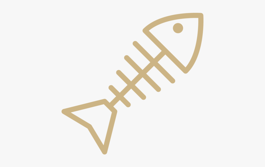 Icon Fish Bone - Fish Cat Icon, HD Png Download, Free Download