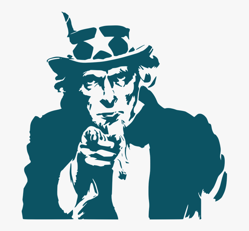 Uncle Sam Vector, HD Png Download, Free Download