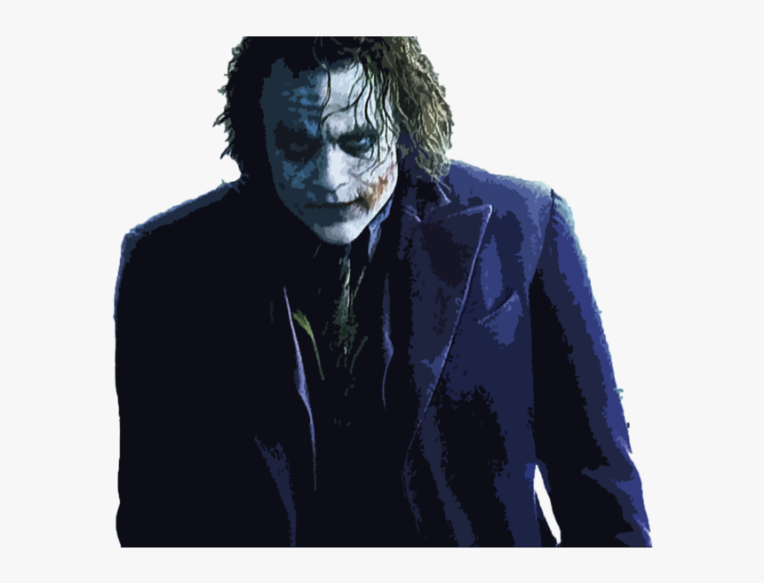 Joker Dark Knight Png , Png Download - Dark Knight Joker Png, Transparent Png, Free Download