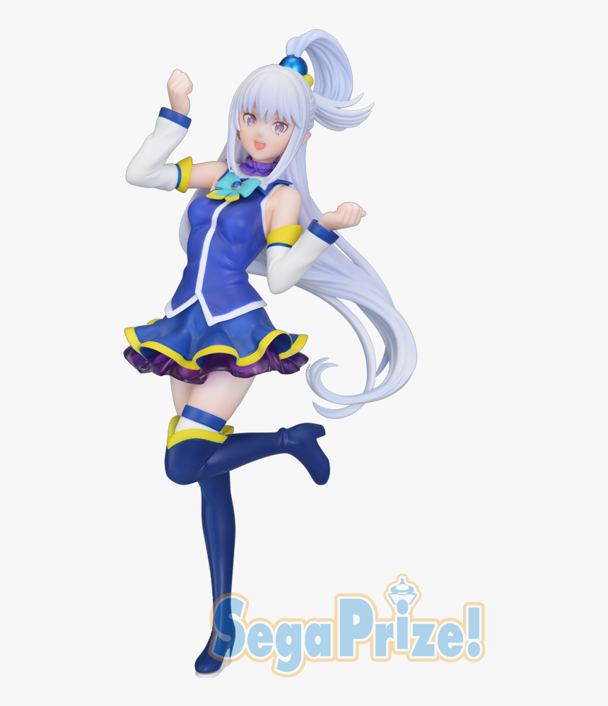 Zero Emilia Aqua Version Lp Figure - Sega, HD Png Download, Free Download