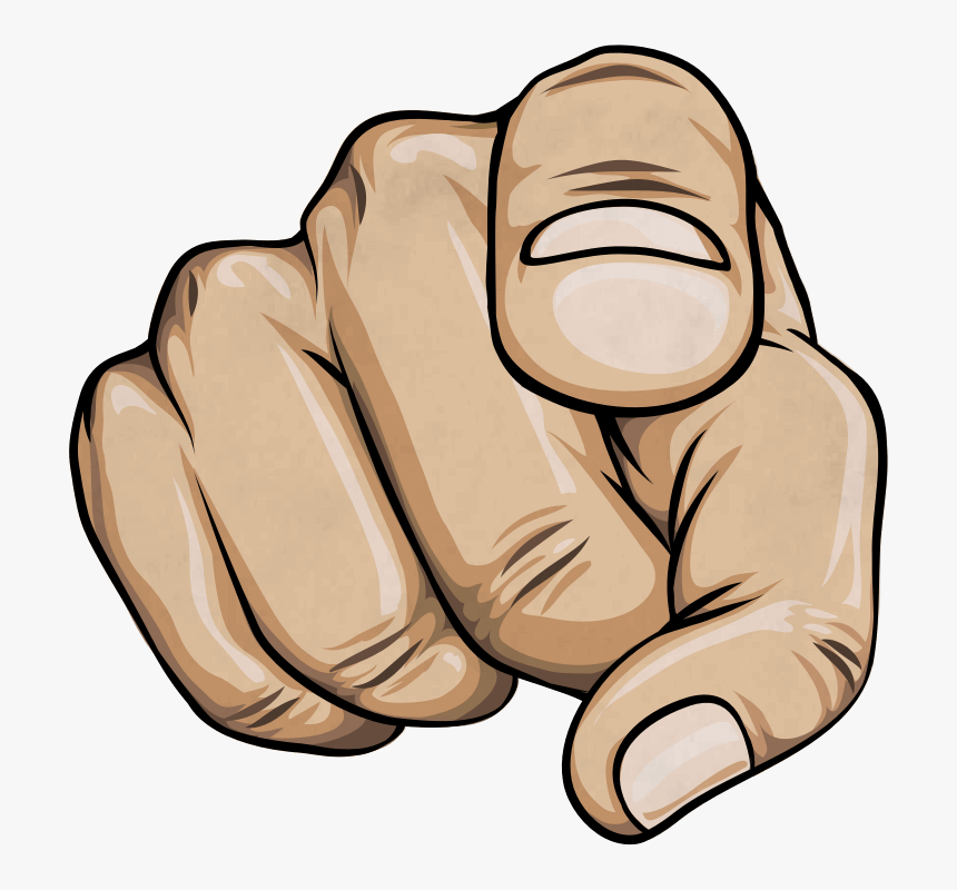 Finger Pointing At You Png - Hands Pointing At You, Transparent Png, Free Download