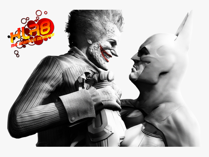 Batman Joker Png Image - Grabbed By The Collar, Transparent Png, Free Download