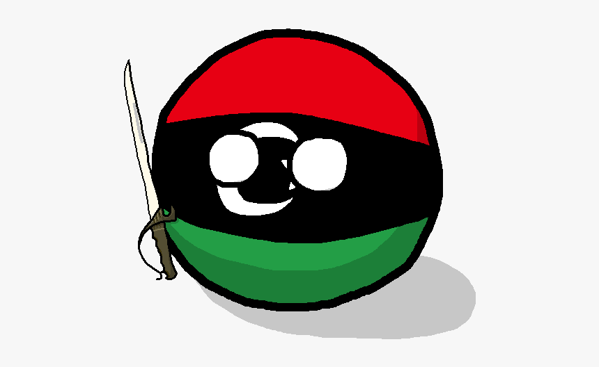 Polandball Wiki - Libya Countryball, HD Png Download, Free Download