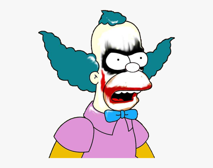 Joker Clipart Psd - Krusty The Clown Funny, HD Png Download, Free Download