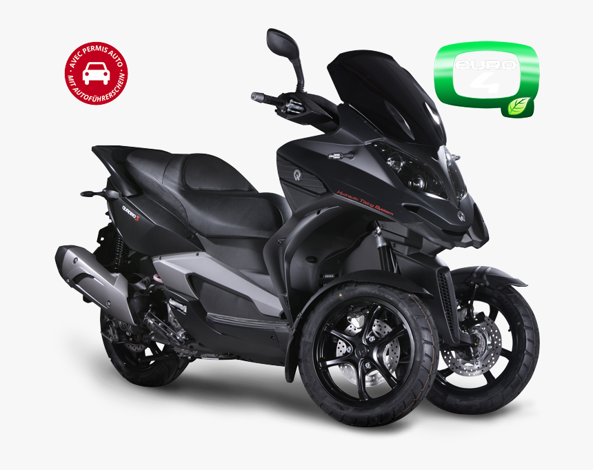 Scooter Car Electric Vehicle Wheel Motorcycle - Quadro 3 Wheel Scooter, HD Png Download, Free Download