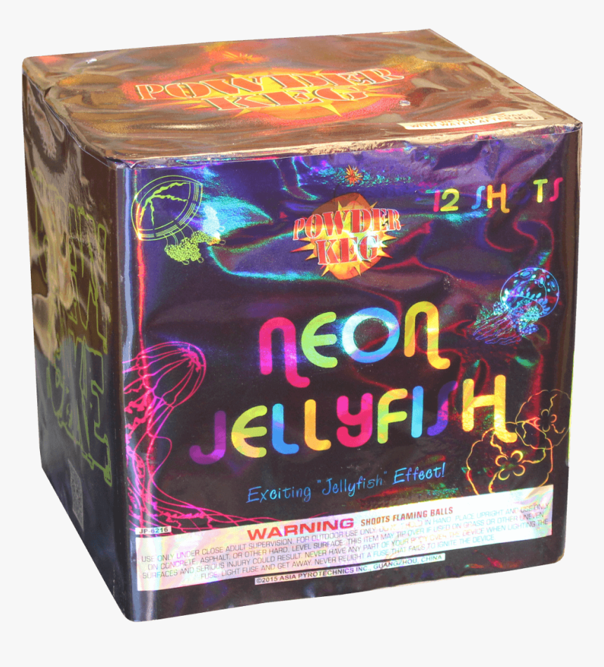 Neon Jellyfish - Box, HD Png Download, Free Download