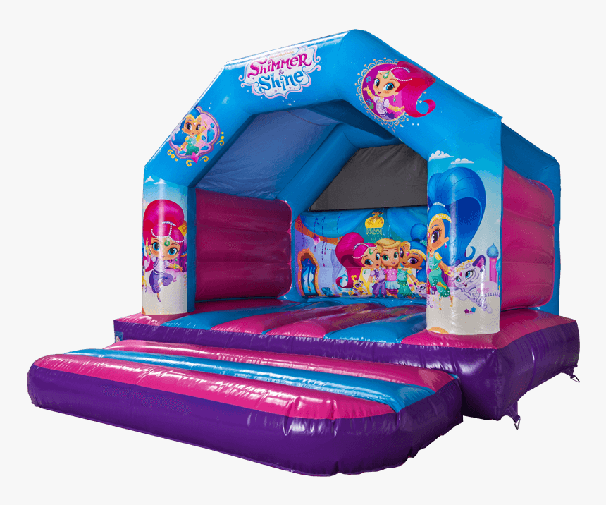 12 X 12 A Frame Bouncy Castle Shimmer And Shine - Shimmer And Shine Bouncy Castle, HD Png Download, Free Download