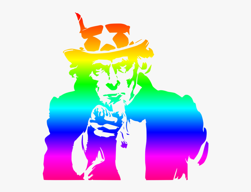 Uncle Sam Silhouette, HD Png Download, Free Download