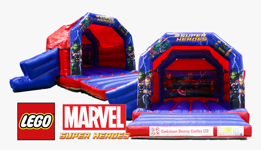 Cookstown Bouncy Castles - Lego Superheroes Bouncy Castle, HD Png Download, Free Download
