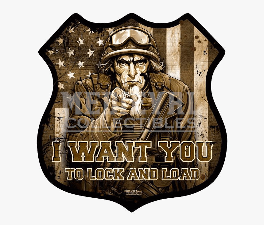 Uncle Sam Shield Sign - Illustration, HD Png Download, Free Download