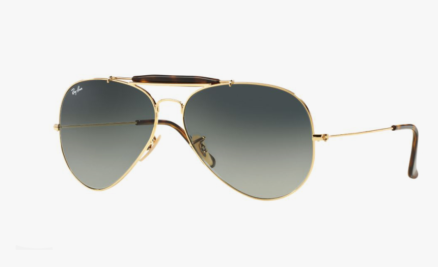 Transparent Transparent Sunglasses Png - Ray Ban Outdoorsman Ii, Png Download, Free Download