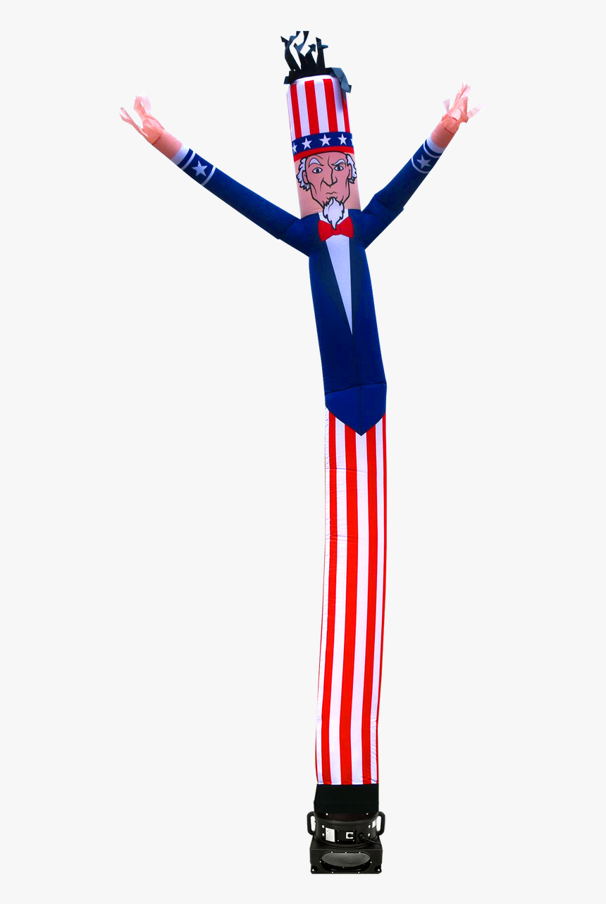 Uncle Sam Design 20ft Air Dancers® Inflatable Tube - Magneto, HD Png Download, Free Download