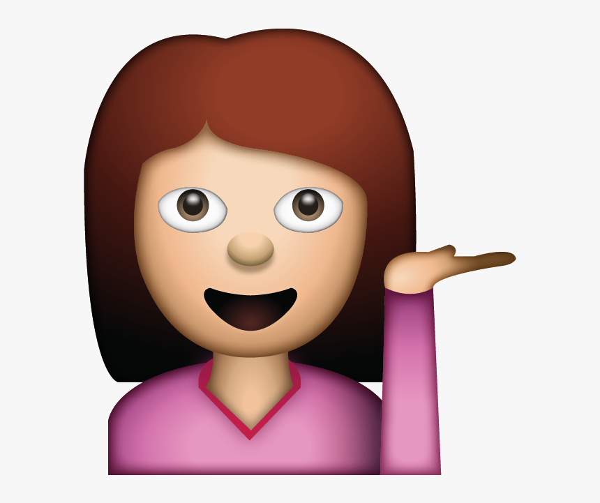 Emoji Woman, HD Png Download, Free Download