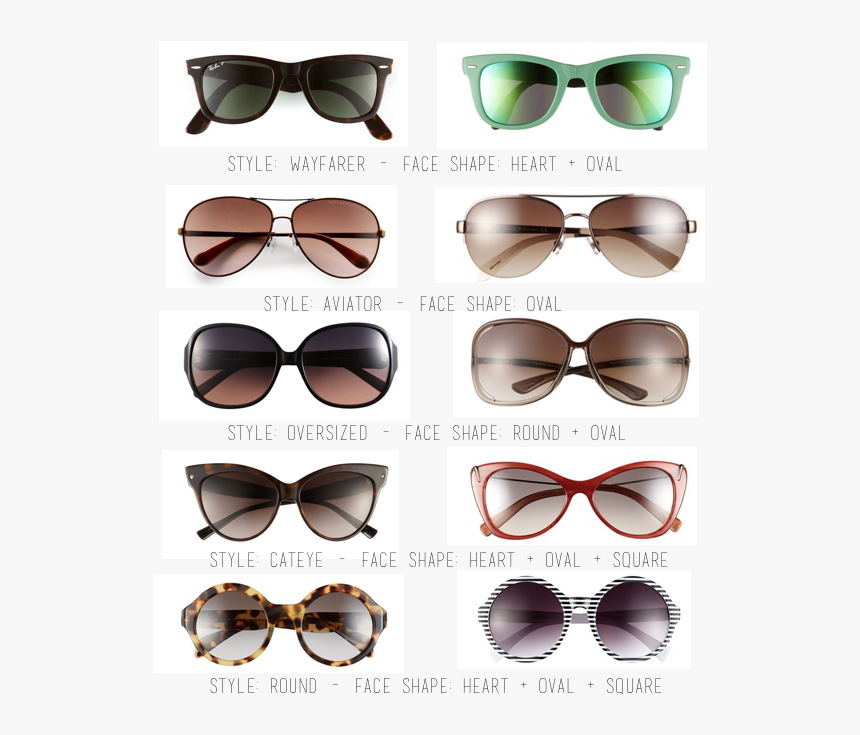 Sunglasses - Sunglasses Shape Ray Ban, HD Png Download, Free Download