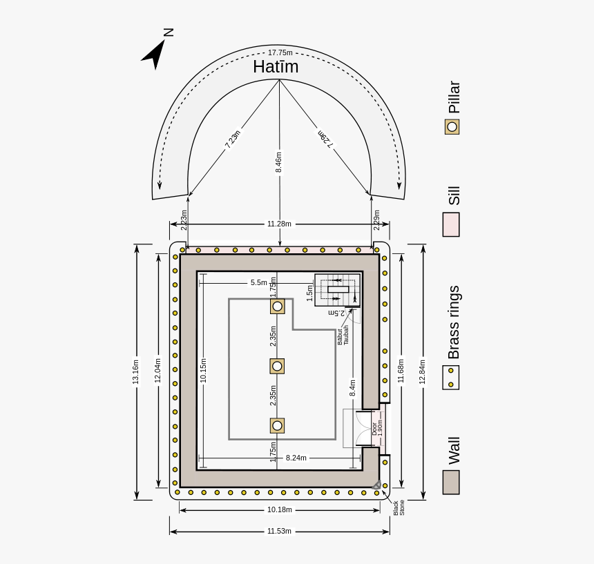 Inside The Kaaba , Png Download - Floor Plan, Transparent Png, Free Download