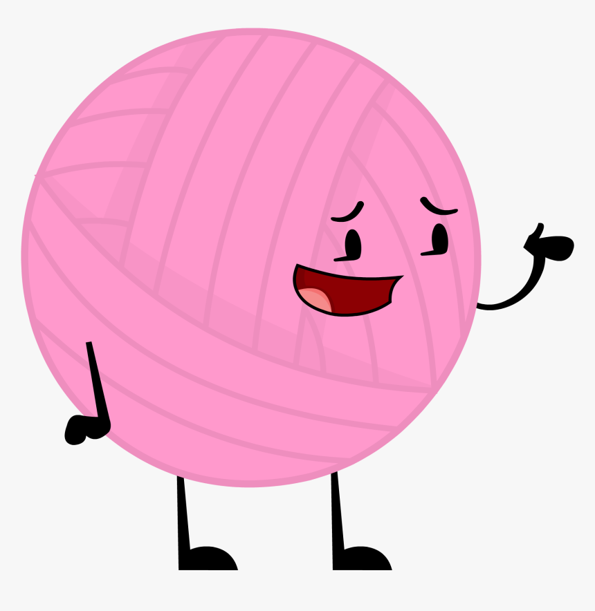 Yarn Clipart Pink Yarn - Cartoon, HD Png Download, Free Download