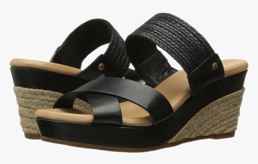 Black Ugg High Sandals - Sandal, HD Png Download, Free Download