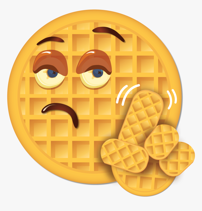 Sassy - Emoji Waffle Sad Png, Transparent Png, Free Download