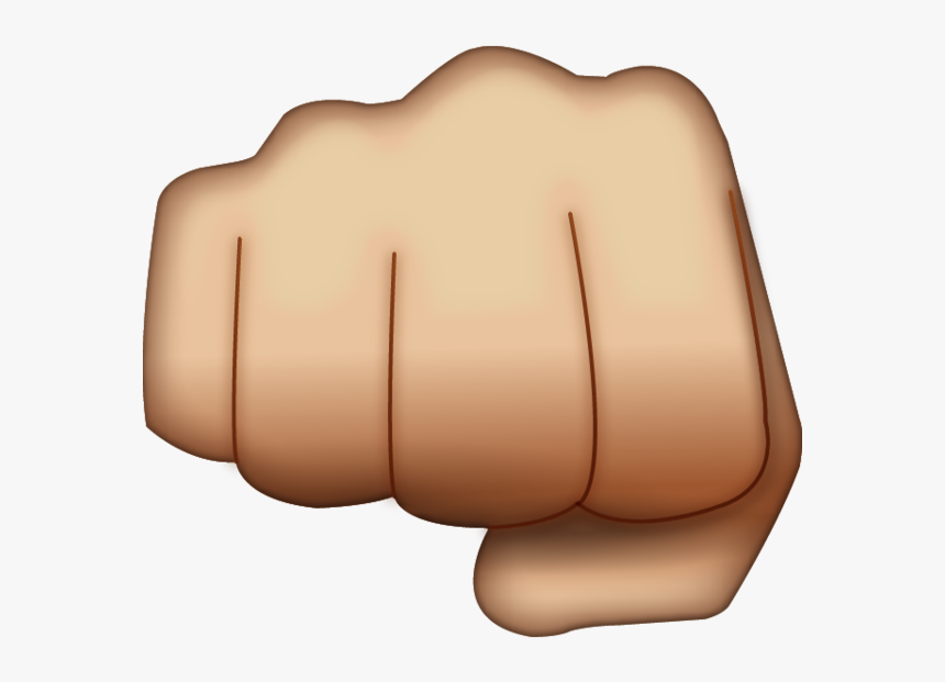 Fist Hand Emoji Grande - Emoji Fist, HD Png Download, Free Download