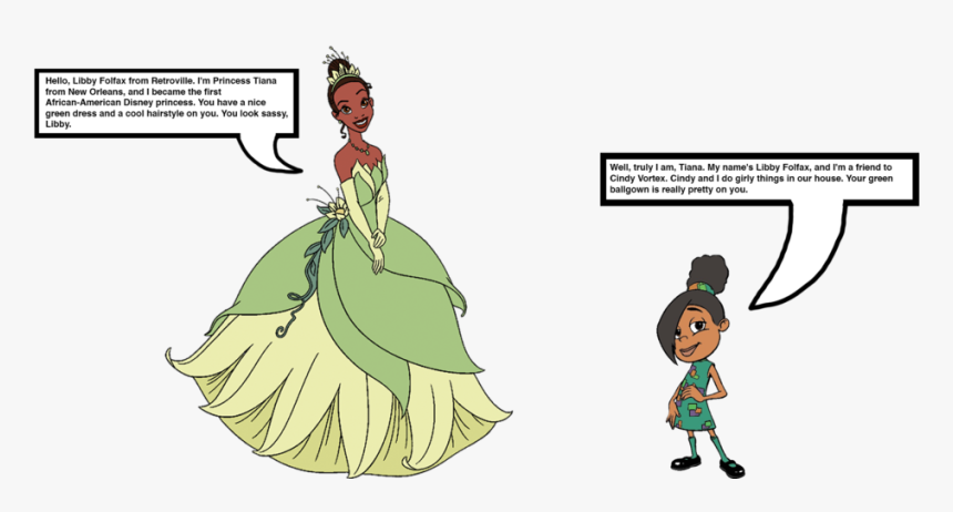 Tiana Disney Princess The Walt Disney Company - Princess Tiana And Snow White, HD Png Download, Free Download