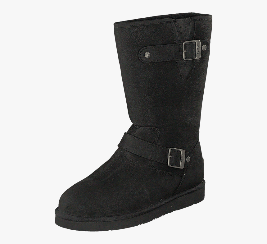 Black Leather Ugg Sutter Boots, HD Png Download, Free Download
