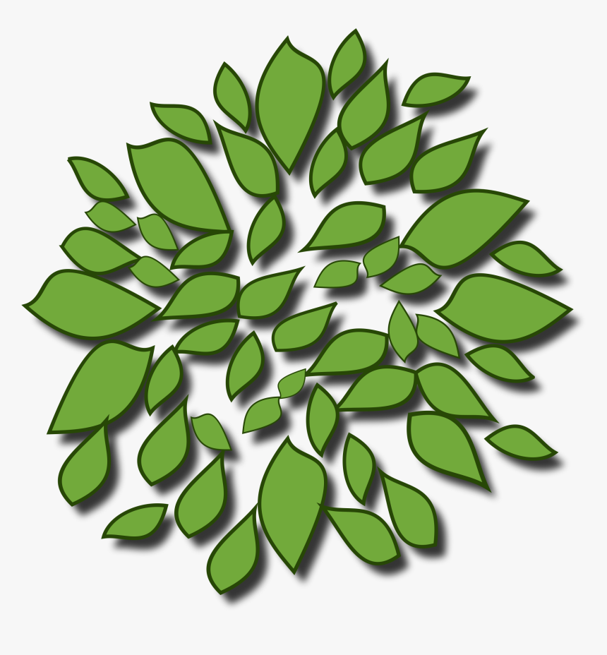 Transparent Tree Top Png - Icon Baum Von Oben, Png Download, Free Download
