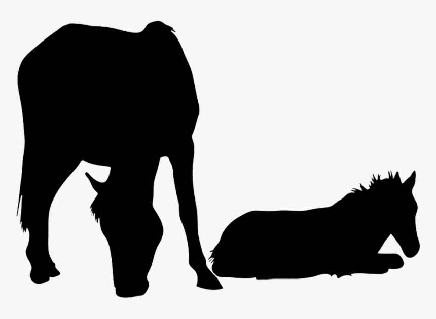 Horse Silhouette - High Hopes Stable Roblox, HD Png Download, Free Download