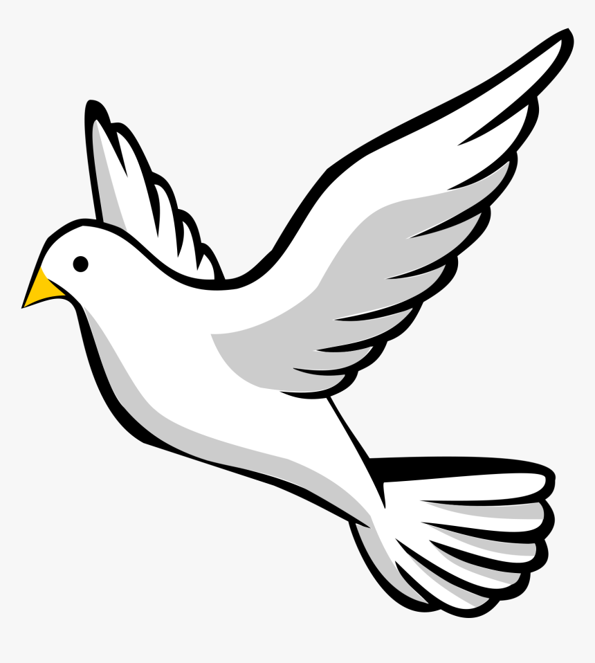 Dove Pictures Clip Art 19 Dove Svg Freeuse Huge Freebie - Holy Spirit Transparent Background Dove Clipart, HD Png Download, Free Download