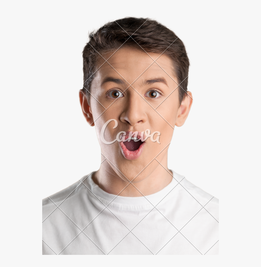 Surprised Kid Png - Close-up, Transparent Png, Free Download