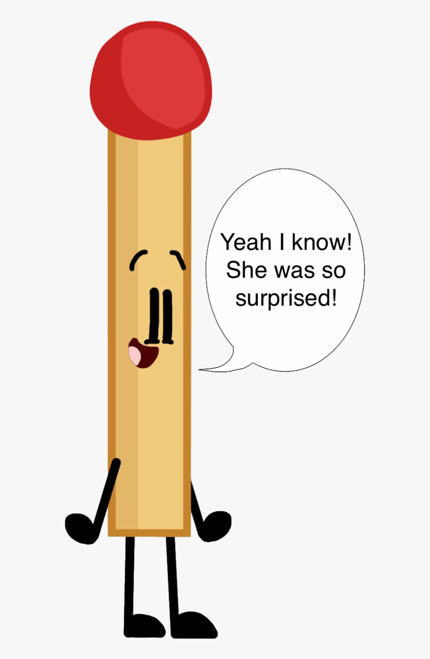 The First Person To Speak By Sugar-creatorofsfdi - Match Bfdi, HD Png Download, Free Download