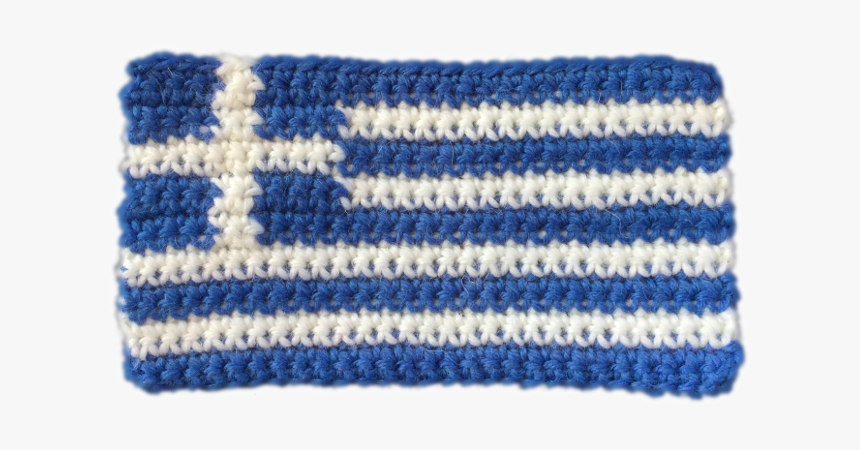 Clip Art Solmuteoriaa Patterns Flag Of - Crochet Greece, HD Png Download, Free Download