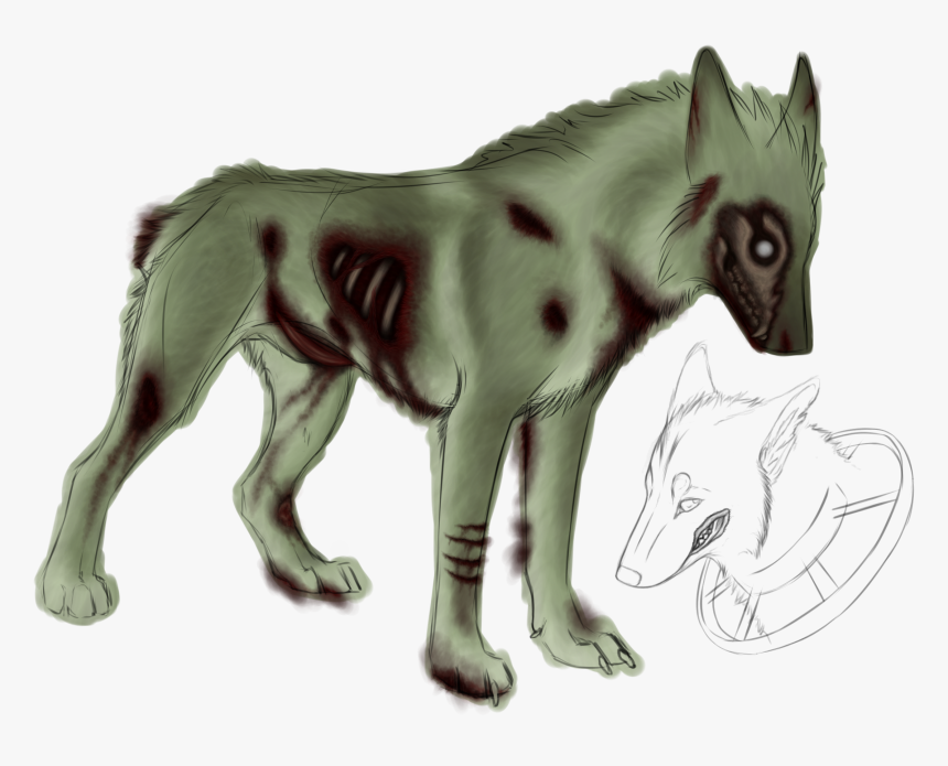 Zombie Dog Is Best Dog - Spotted Hyena, HD Png Download, Free Download