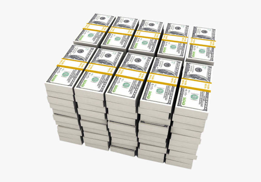 Stack Of Dollars Png Picture - Stacks Of Money Transparent Background, Png Download, Free Download