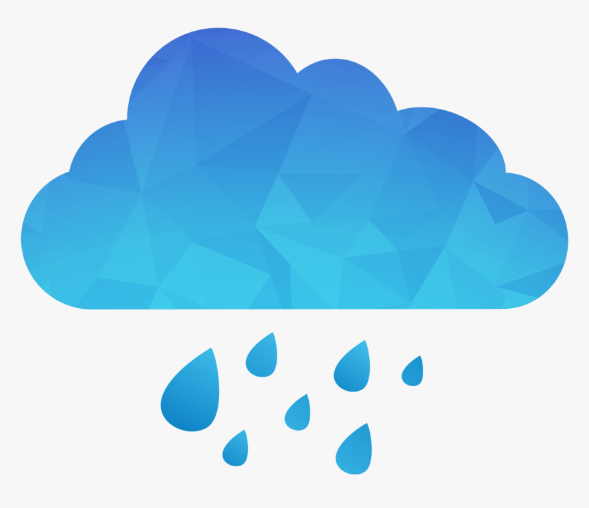 Cloud Rain Png, Transparent Png - kindpng