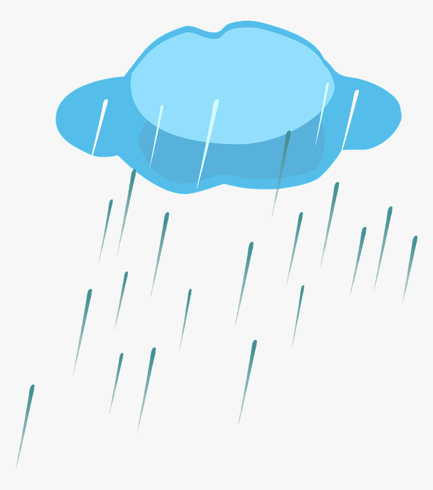 Rain Raining Cliparts Free Transparent Png - Rain Clipart Png, Png Download, Free Download