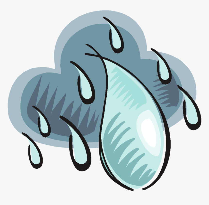 Storm Clipart Rainy Climate - Rain, HD Png Download, Free Download
