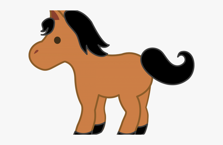 Foal Clipart Kawaii - Cute Horse Clip Art, HD Png Download, Free Download