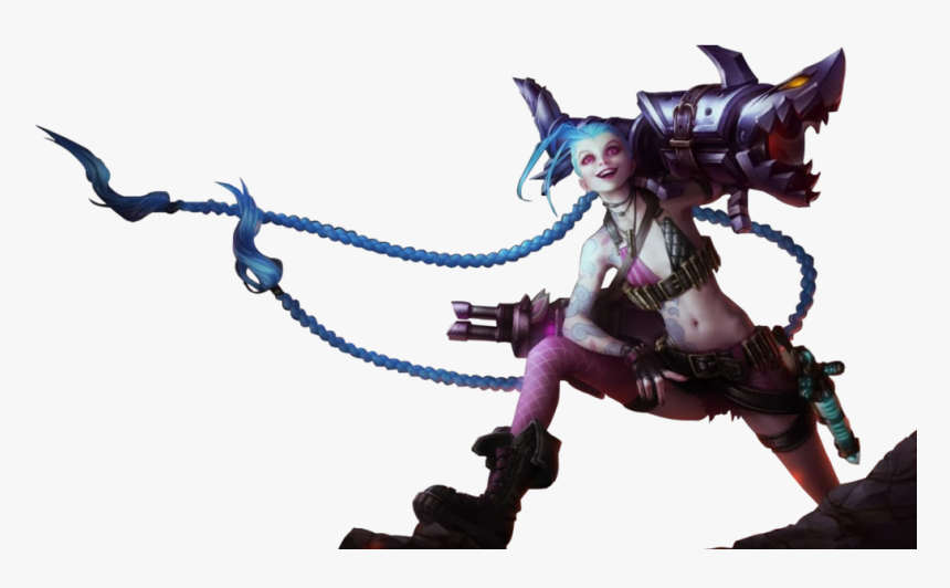 Download League Of Legends Free Png Image - Jinx League Of Legends Png, Transparent Png, Free Download