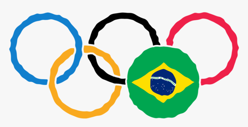 Mens Olympic Hair Styles - Olympic Rings, HD Png Download, Free Download