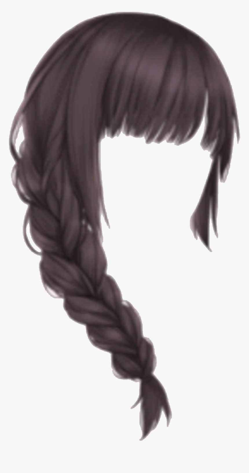 Love Nikki Braided Hairstyles , Png Download - Love Nikki Braid, Transparent Png, Free Download