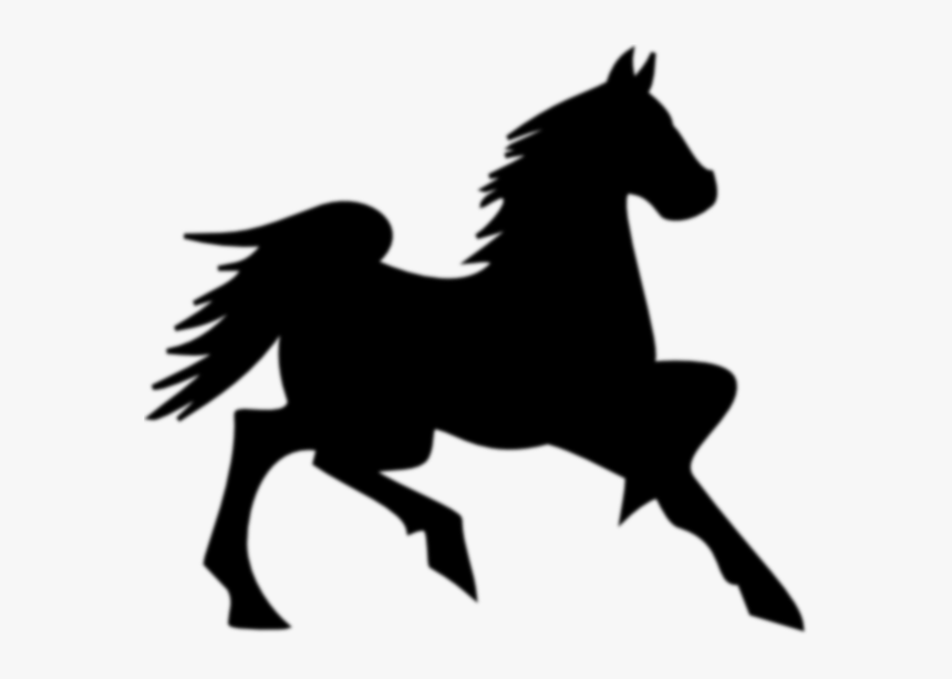Tennessee Walking Horse Mustang Clydesdale Horse Foal - Running Horse Silhouette Png, Transparent Png, Free Download