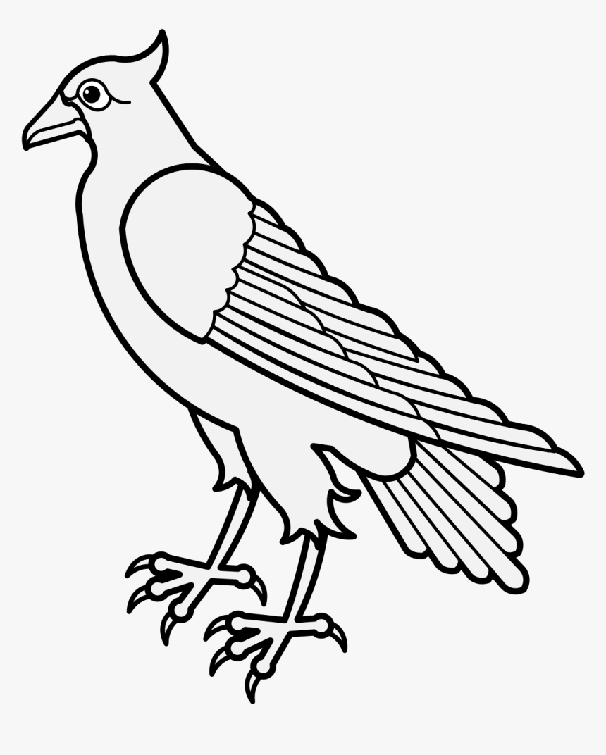 Dove Clipart Traceable - Osprey, HD Png Download, Free Download