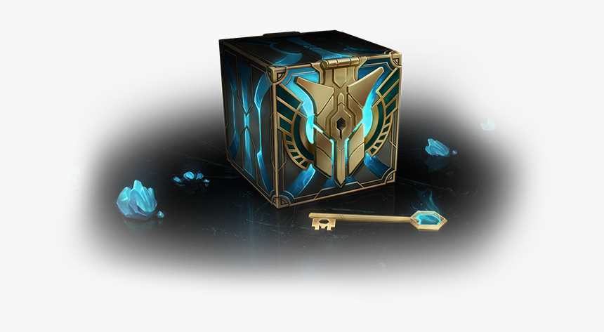 Chest & Key - League Of Legends Loot Box, HD Png Download, Free Download