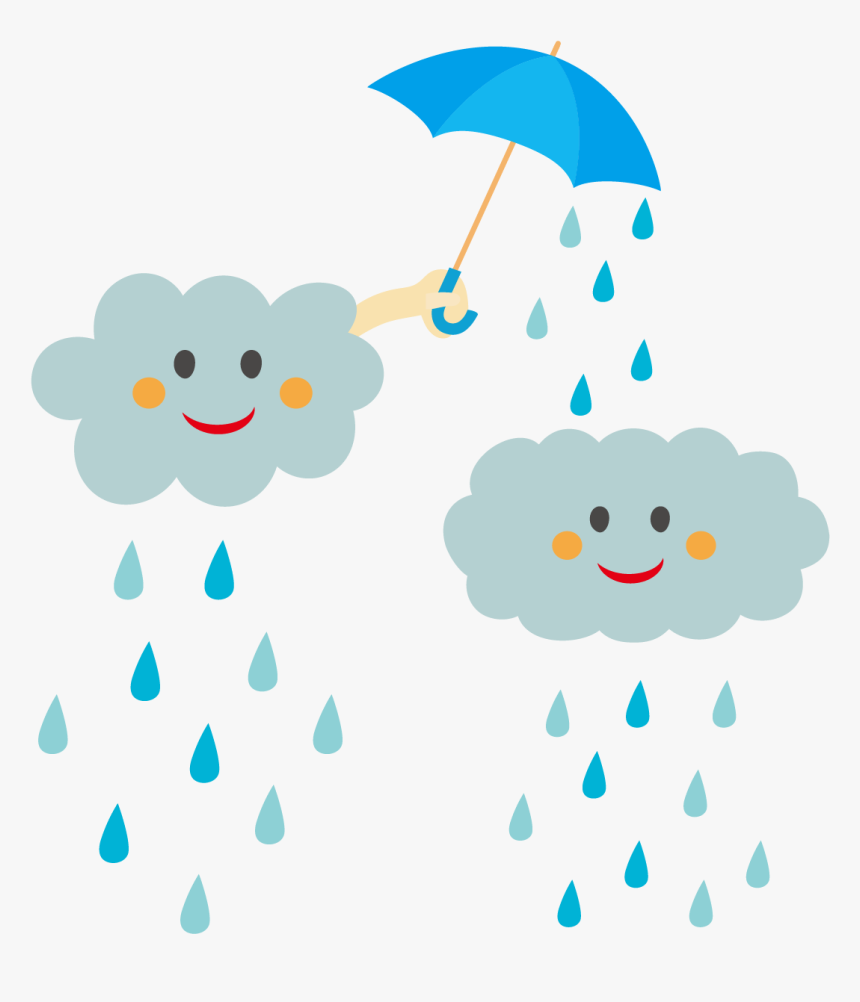 Rain Illustration Image Clip Art Portable Network Graphics - Rain Illustration, HD Png Download, Free Download