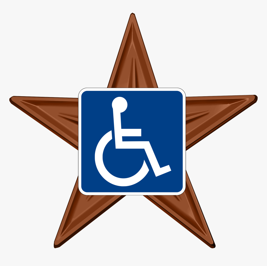 Disability Barnstar Hires - Blue Badge, HD Png Download, Free Download