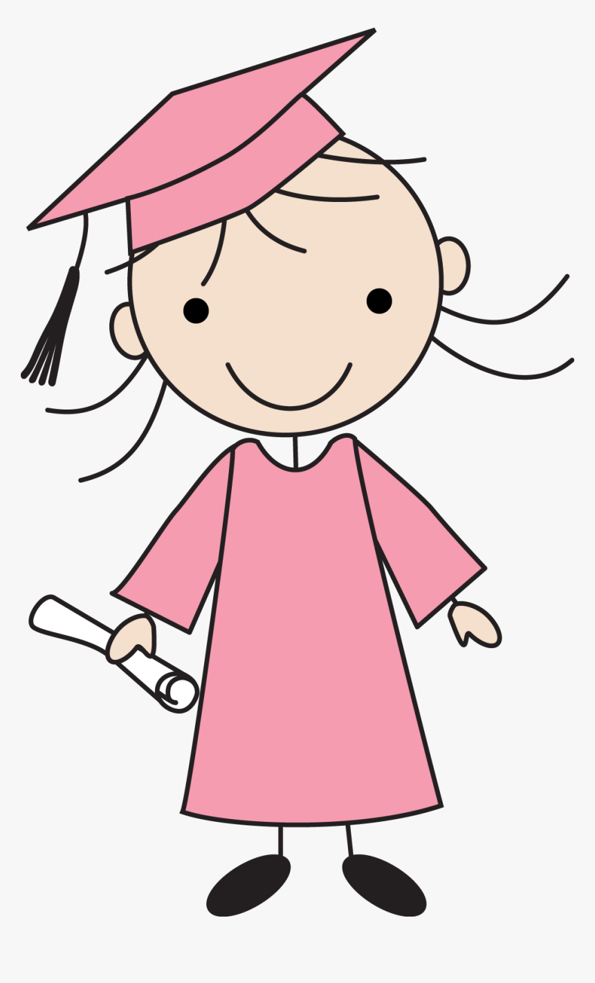 Kids Drawings Of Graduation, HD Png Download, Free Download