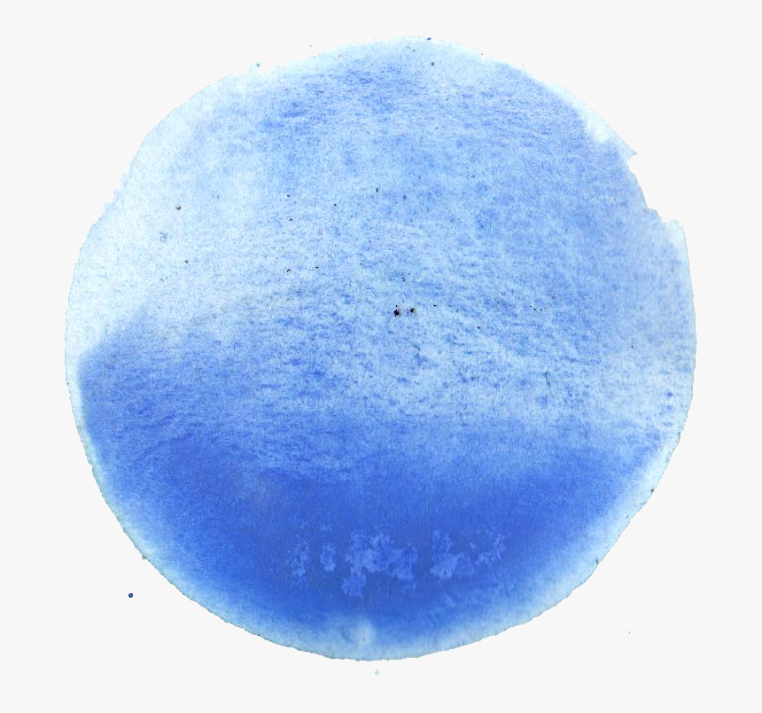 Blue Watercolor Circle Png Transparent Png Kindpng